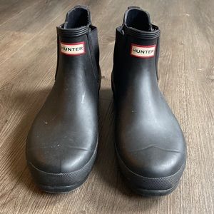 hunter ankle rain boots